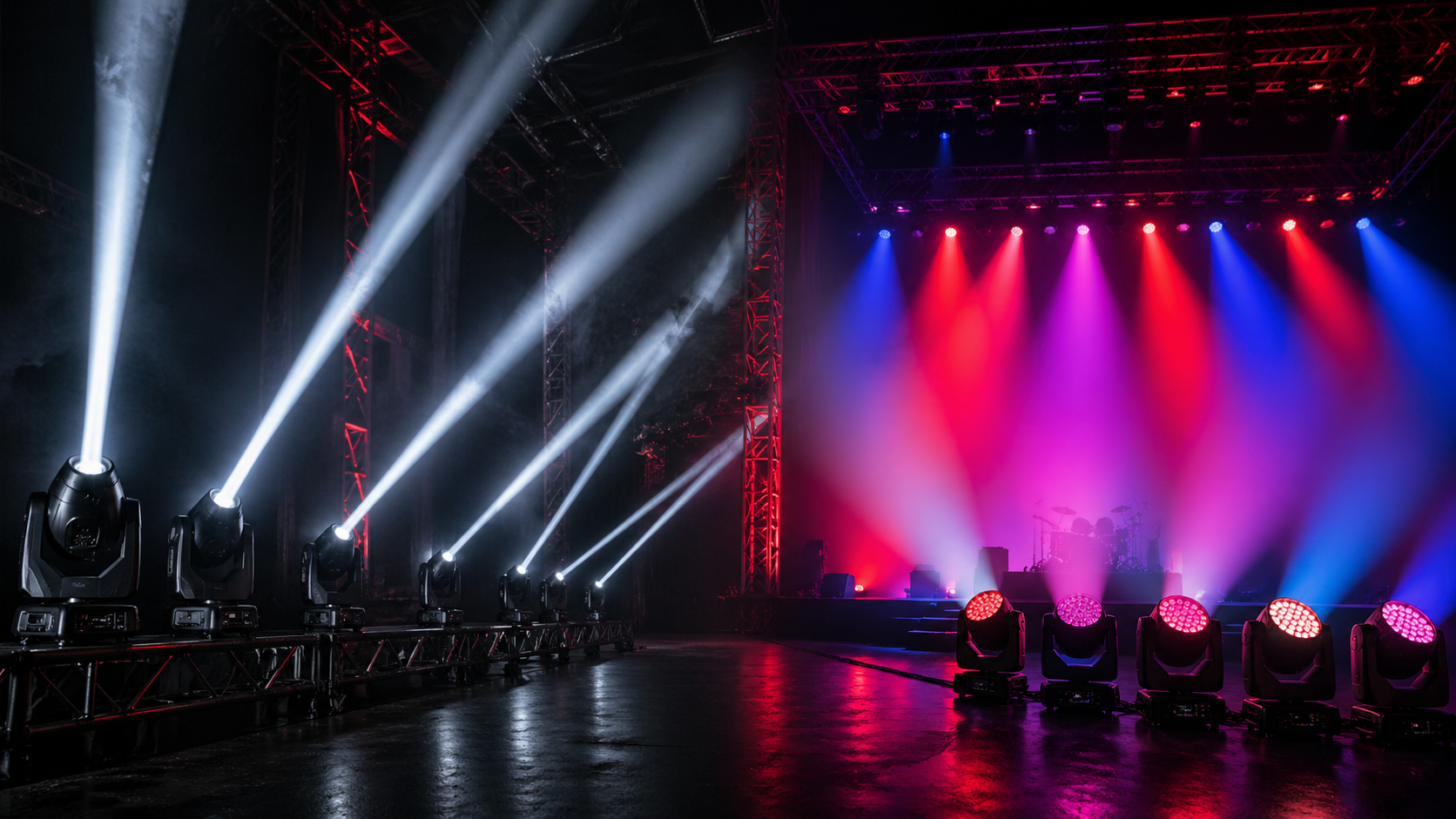 Moving Head Beam Light vs. Moving Head Wash Light: What’s the Difference?