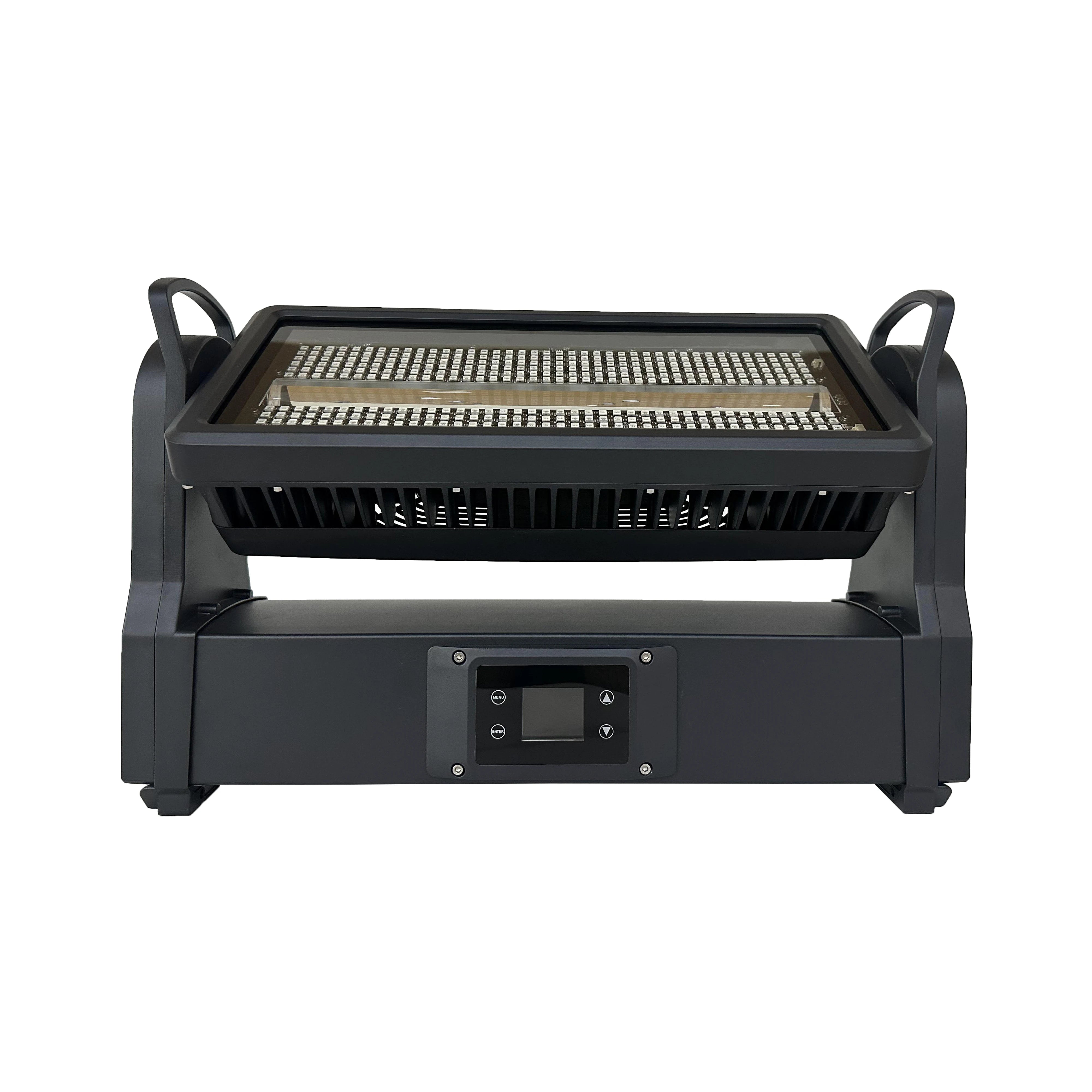 1000W IP65 Motorized Hybrid LED Strobe Light - Moving Head Wash & Blinder with RGBW Pixel Control & Tilt for Outdoor Concerts & Festivals
