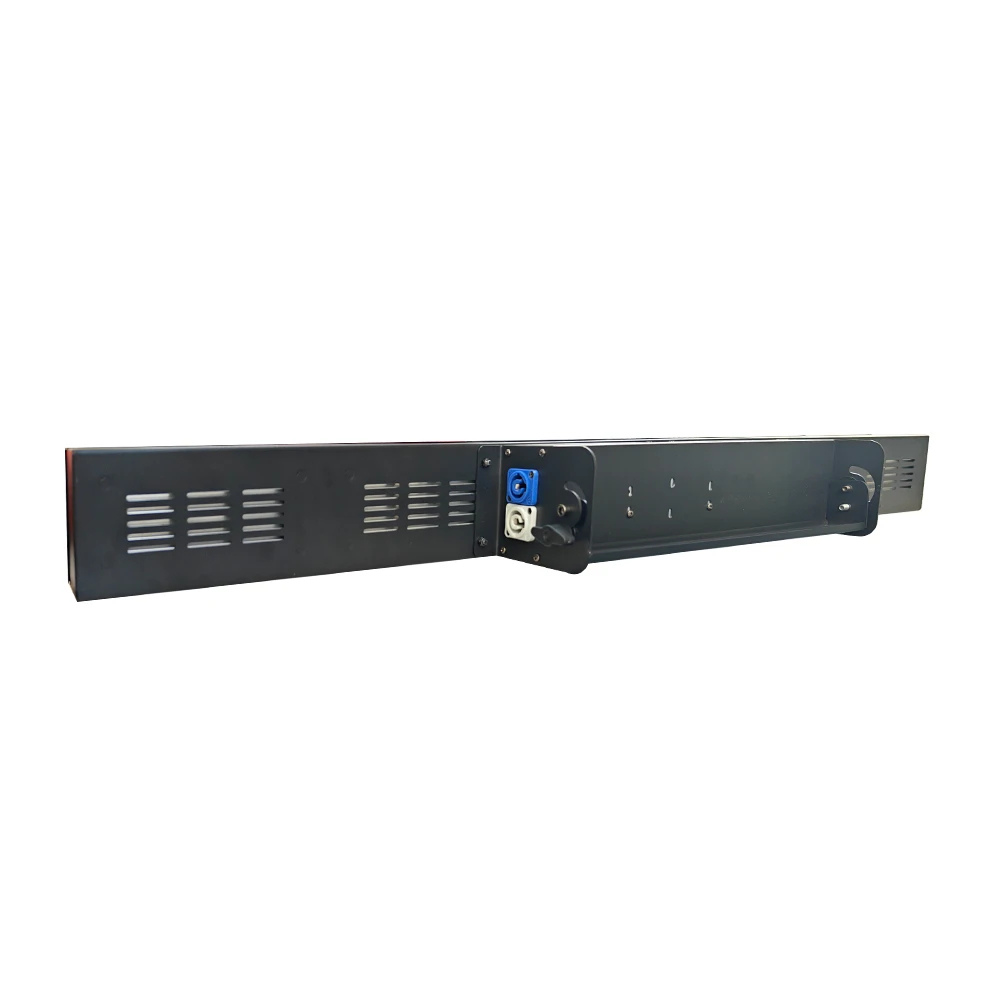 100W Hybrid Retro LED Pixel Bar - Warm White COB Matrix Batten with RGB Background & Honeycomb Lens for Stage FX & TV