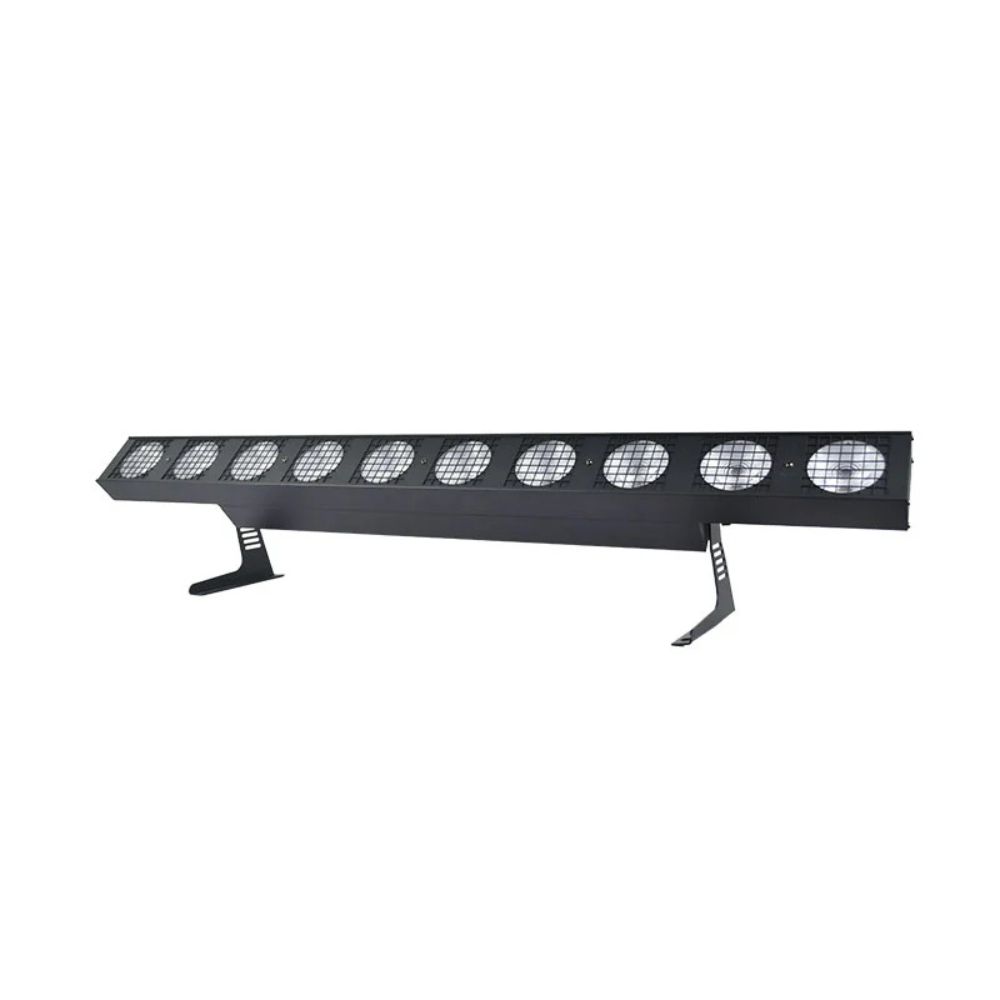 10x30W COB LED Matrix Bar - Pro Linear Wash Batten & Blinder Light (Warm White/Cool White) for Concerts, Stage Footlighting & Events