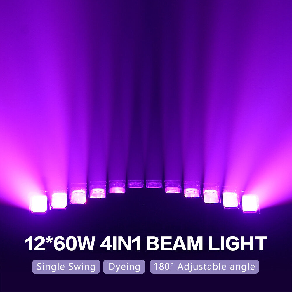 12x60W Motorized Zoom Pixel Bar