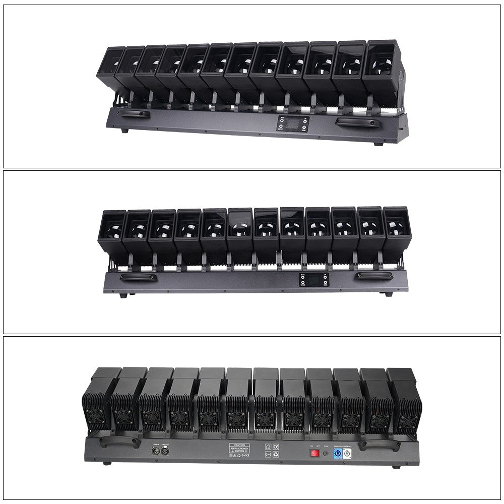 12x60W Motorized Zoom Pixel Bar