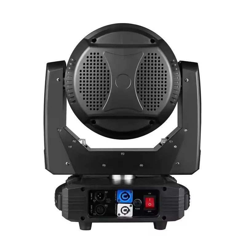 19x40W LED Pixel Wash Moving Head - Pro RGBW Zoom Fixture (4°-60°) with Rotating Kaleidoscope Lens & Pixel Control for Concert & Stage
