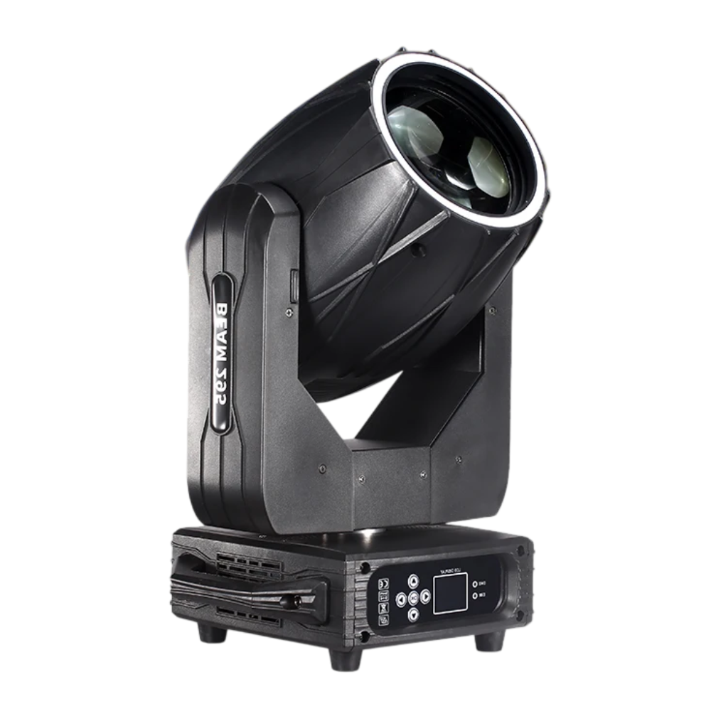 295W 14R Beam Moving Head Light - Pro Stage DMX Fixture with Prism, Gobo & Color Wheel for Concerts, Clubs & Wedding DJs