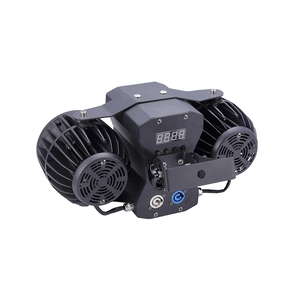 300W IP65 Outdoor LED Audience Blinder - 2-Lite COB Stage Wash Light (2x150W CW/WW) for Concerts, Festivals & Events