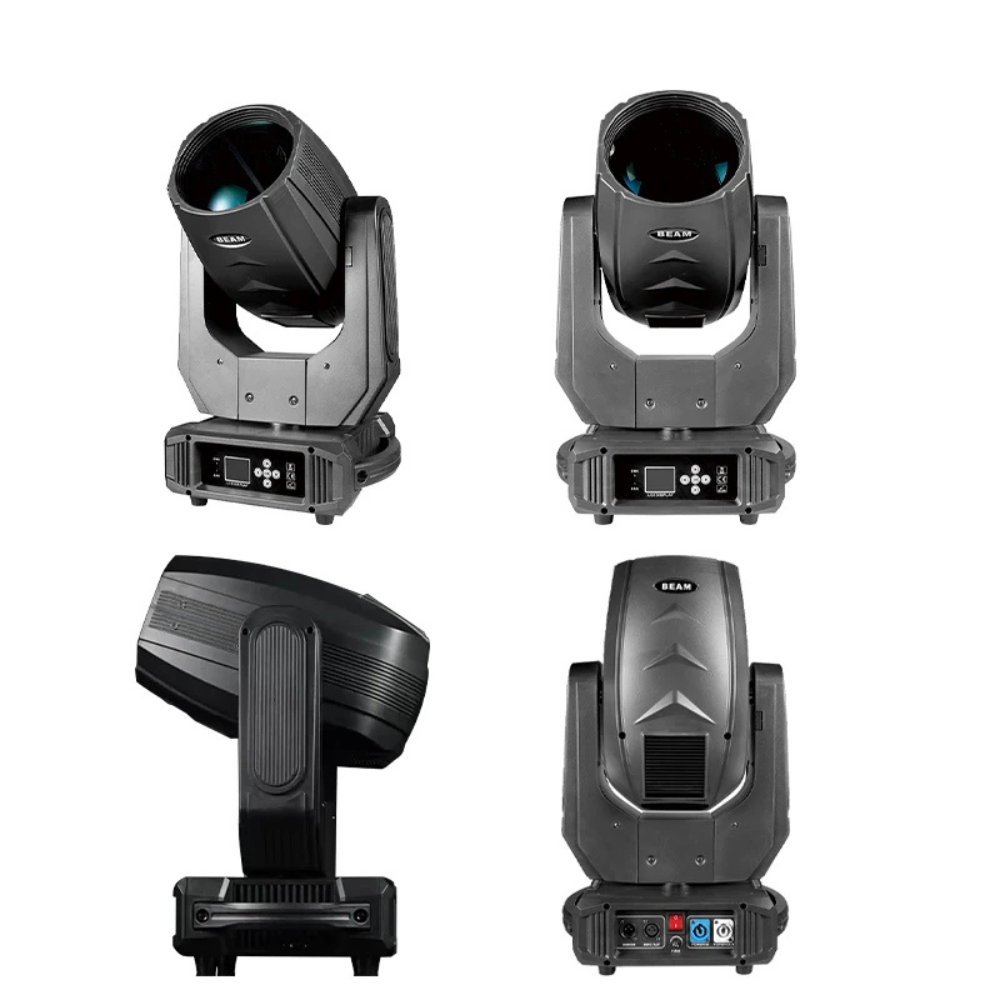 380W (18R) Pro Beam Moving Head Fixture with Dual-Prism FX