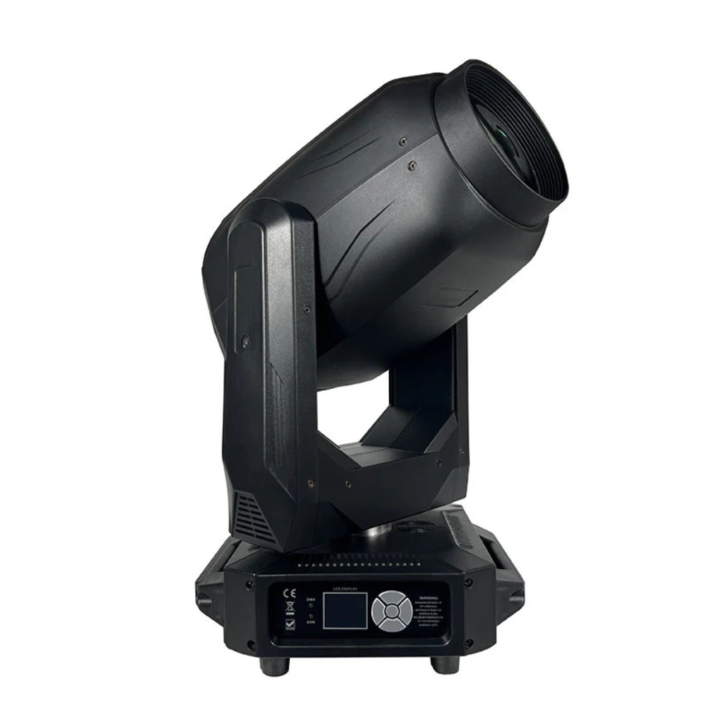 400W BSWF LED Profile Moving Head - 4-in-1 Beam Spot Wash Framing Fixture with CMY+CTO & Rotating Gobos for Theater, TV & Stage