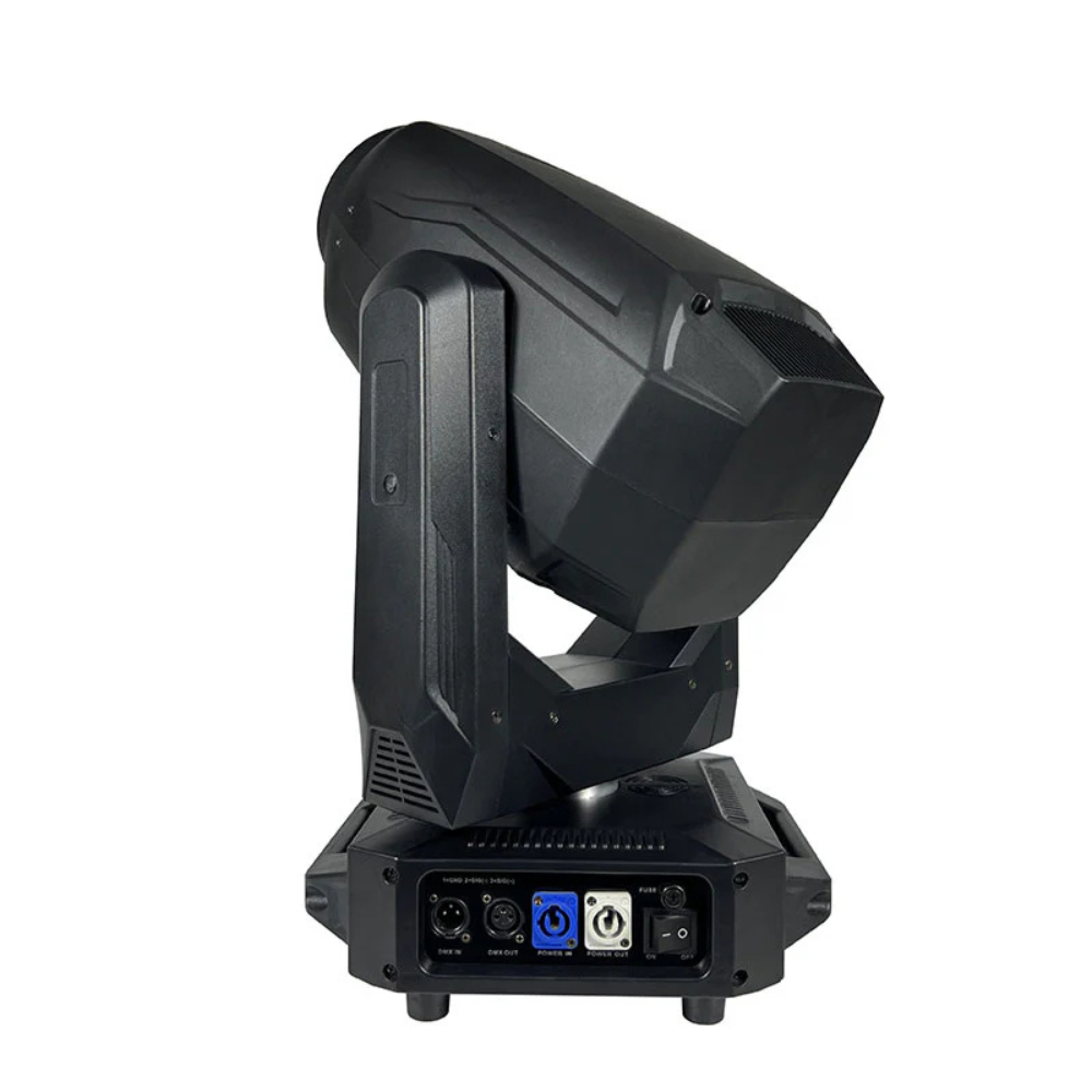 400W BSWF LED Profile Moving Head - 4-in-1 Beam Spot Wash Framing Fixture with CMY+CTO & Rotating Gobos for Theater, TV & Stage