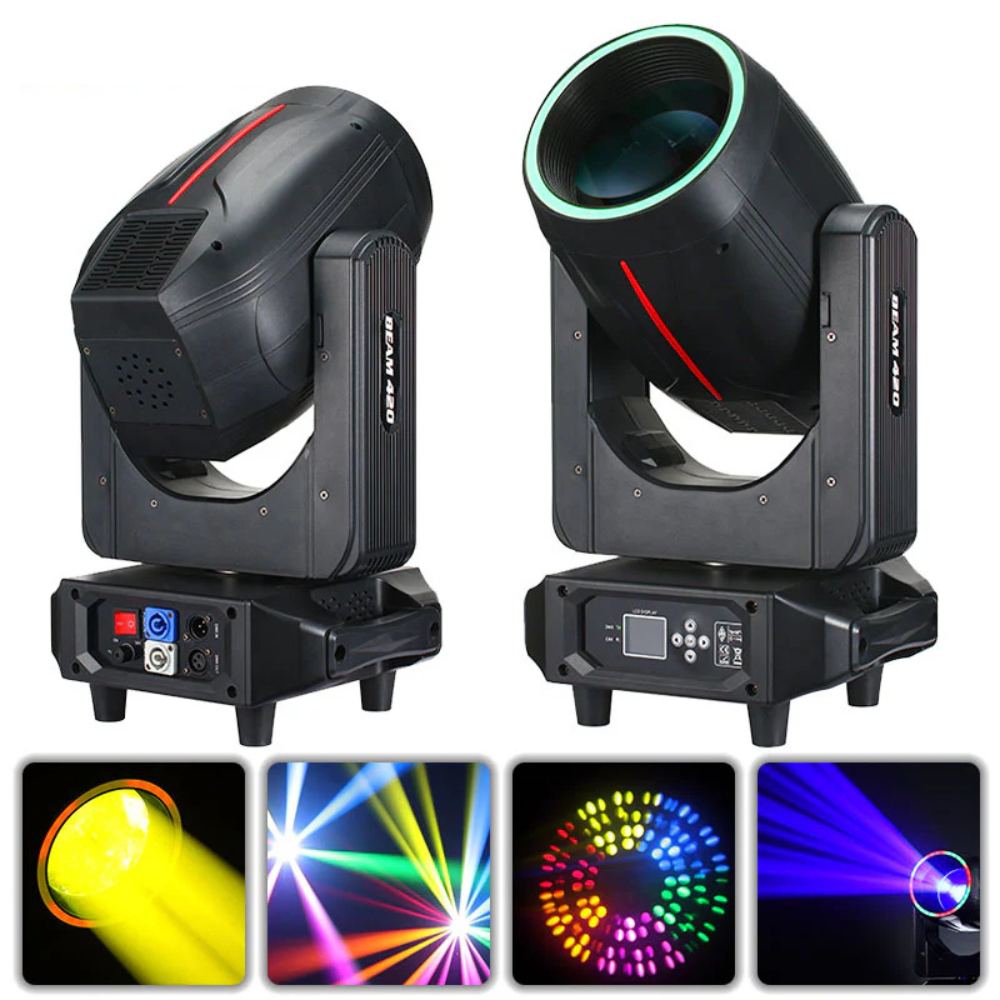 420W 19R Beam Moving Head Light with LED Halo Ring